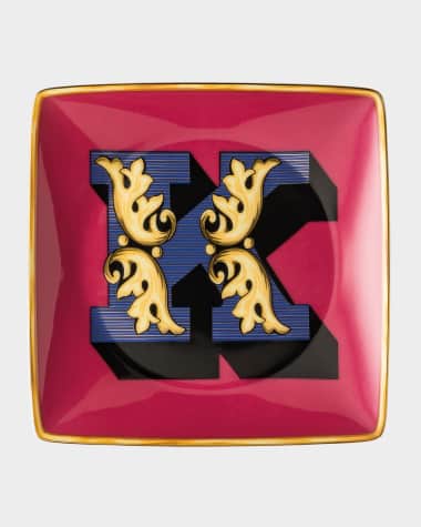 Versace Holiday Alphabet Canape Dish
