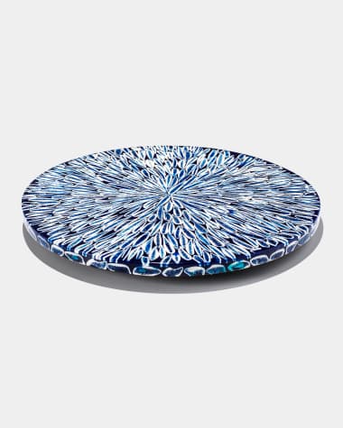 LADORADA Bone Inlay Lazy Susan