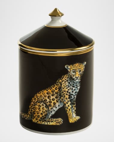 Halcyon Days Leopard Jasmine Lidded Candle
