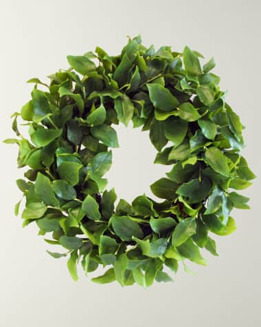Winward Home Salal Leaf Wreath