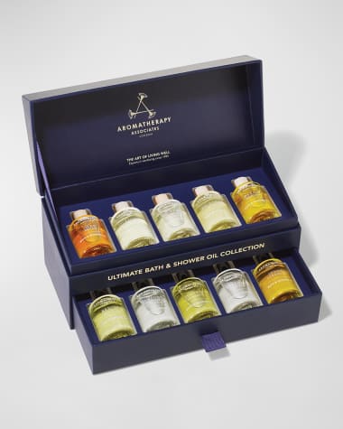 Aromatherapy Associates 10 x 0.3 oz. Ultimate Wellbeing Bath & Shower Oil Collection