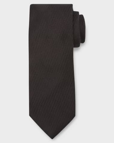 Brioni Men's Textured Silk Tie