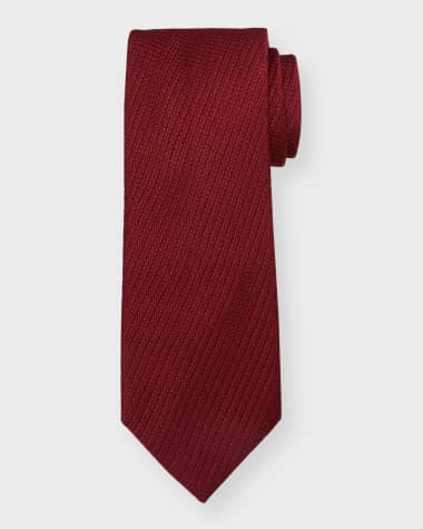 Brioni Men's Textured Silk Tie