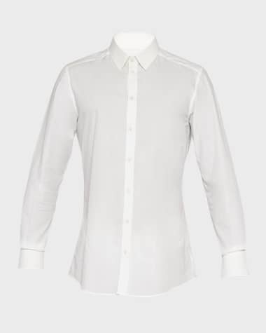 Dolce&Gabbana Men's Solid Dress Shirt