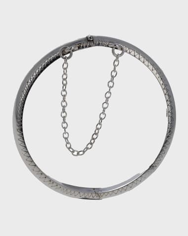 Helena Sterling Baby Bracelet w/ Filigree