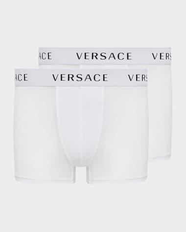 Versace Men's 2-Pack Long Boxer Briefs