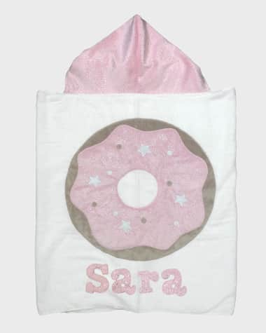 Boogie Baby Donutlicious Hooded Towel