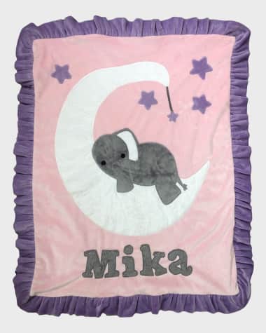 Boogie Baby Personalized Goodnight Moon Blanket