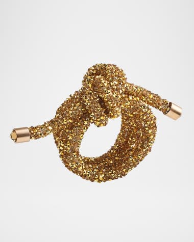 Kim Seybert Glam Knot Napkin Ring, Gold