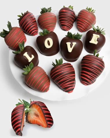 Chocolate Covered Company LOVE Belgian Chocolate Covered Berry Gram