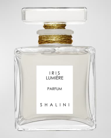 Shalini Parfum Iris Lumiere Parfum in Cubique Glass Bottle w/ Glass Atomizer, 1.7 oz.