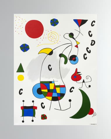 DECHAMBY DESIGN "Le Chat" Fine Art Print