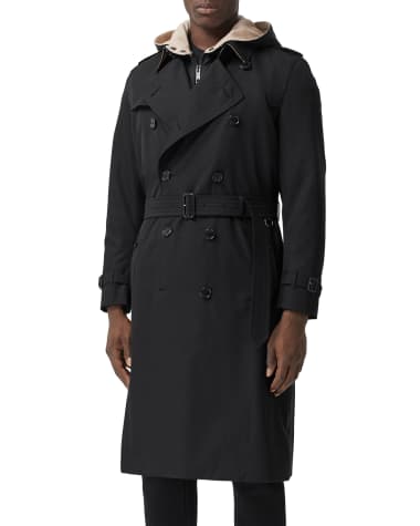 Burberry Men's Kensington Belted Trench Coat