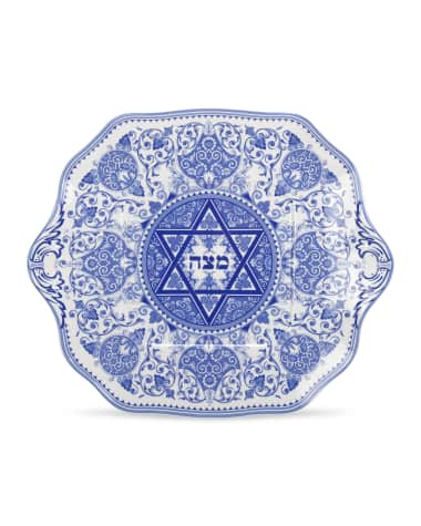 Spode Judaica Matzoh Plate/Passover