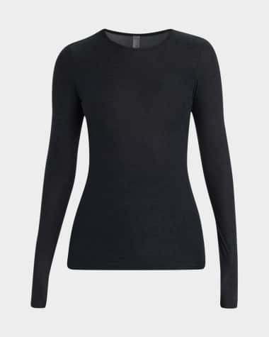 Beyond Yoga Classic Crew Pullover w/ Thumbholes