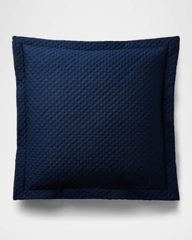 Ralph Lauren Home Quilted Sateen Argyle European Sham
