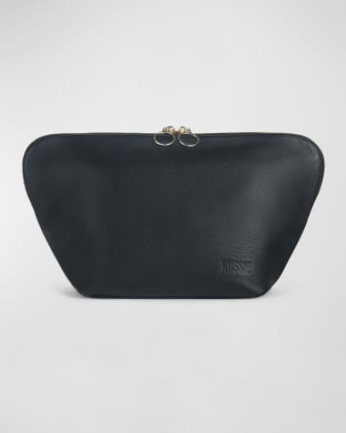 KUSSHI Vacationer Leather Makeup Bag