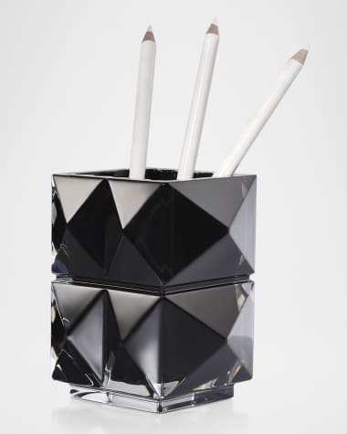 Baccarat Louxor Black Pencil Holder