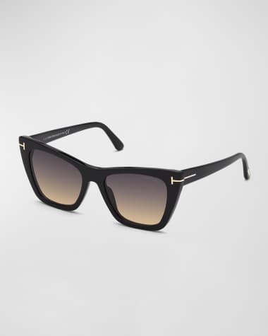 TOM FORD Poppy Acetate Cat-Eye Sunglasses