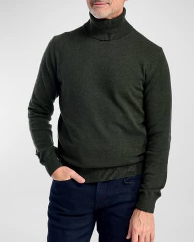 Designer Green Turtleneck Sweaters for Men | Neiman Marcus