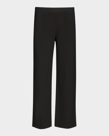 Skin Christine Wide-Leg Organic Cotton Lounge Pants