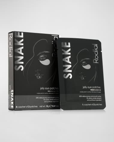 Rodial Snake Jelly Patches, Box of 4 Sachets
