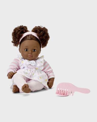 Madame Alexander Dolls My Little Girl Polka Dot Pinafore Doll, 14"