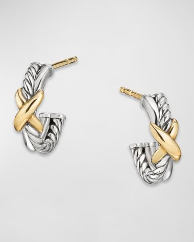 David Yurman Two Tone Earrings 2024 www.vinci.ch