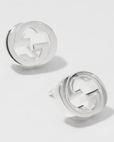 Gucci Interlocking G Stud Earrings