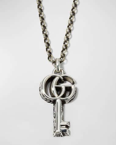 Gucci GG Marmont Key Pendant Necklace