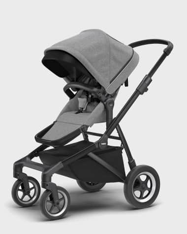 Thule Sleek Convertible Stroller, Grey Melange