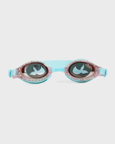 Bedazzled swim goggles 2025