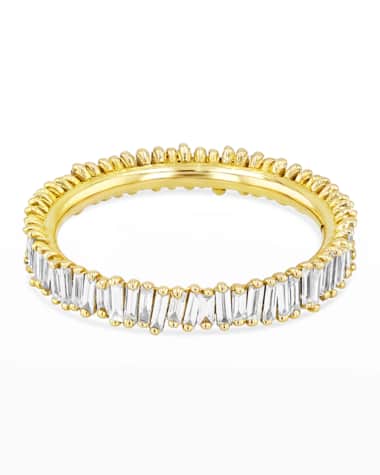 Suzanne Kalan 18k Diamond Mini Classic Fireworks Eternity Ring
