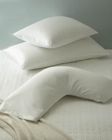 The Pillow Bar Standard Down Pillow, 20" x 26" Queen Slumberlicious Back Sleeper Pillow, 20" x 30"