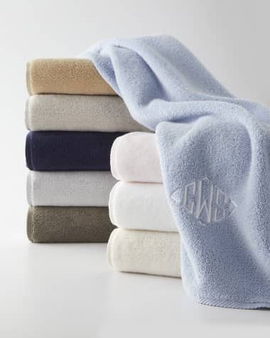 Liz Claiborne Signature Plush Bath Towel Collection, One Size , Blue