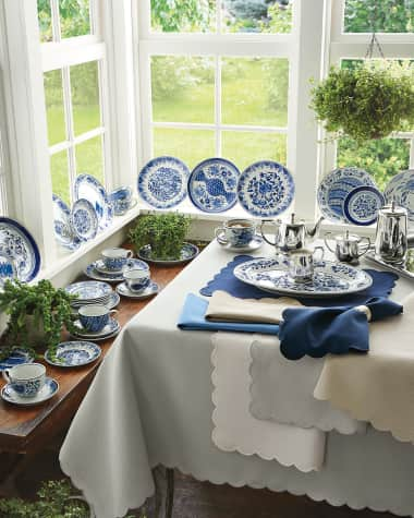 Luxury Table Linens & Linen Tablecloths at Neiman Marcus