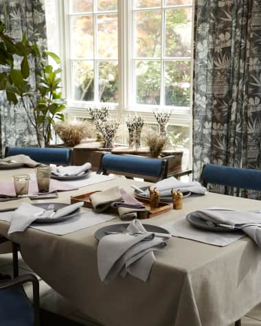 Luxury Table Linens & Linen Tablecloths at Neiman Marcus