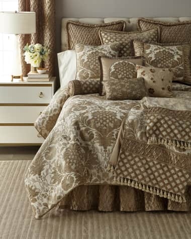 Austin Horn Collection Everleigh Diamond European Sham Everleigh Pleated European Sham