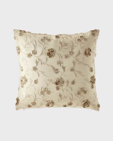 Austin Horn Collection Cantori Silk 17" Pillow