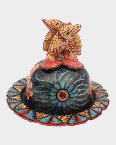 Ardmore Ceramic Art Fish Butter Dish