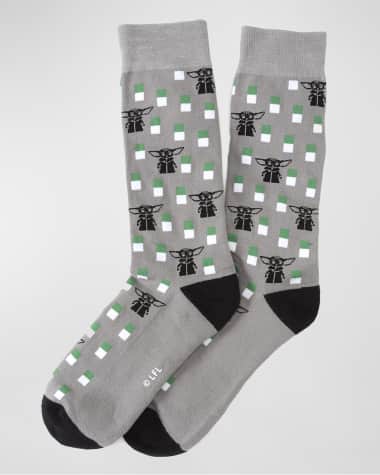 Cufflinks Inc. Men's The Mandalorian's The Child Socks