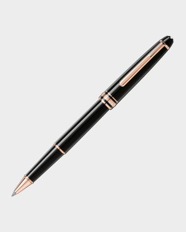 Montblanc Meisterstuck Classique Rollerball Pen, Rose Gold-Coated