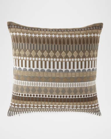Elaine Smith Deco Linen Sunbrella Pillow