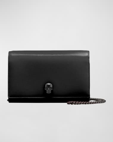 McQueen Skull Mini Chain Crossbody Bag