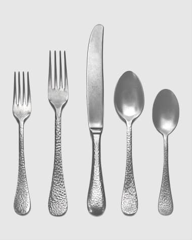Mepra Epoque Pewter 5-Piece Flatware Set
