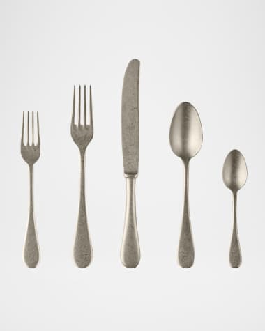 Mepra Vintage Champagne 5-Piece Flatware Setting
