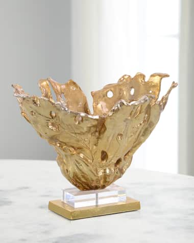 John-Richard Collection Furling Leaves Bowl