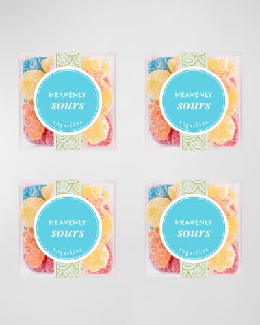 Sugarfina Heavenly Sours Small Cube 4-Piece Kit