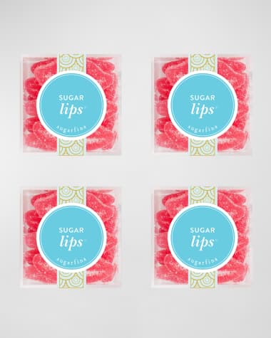 Sugarfina Sugar Lips Small Cube 4-Piece Kit