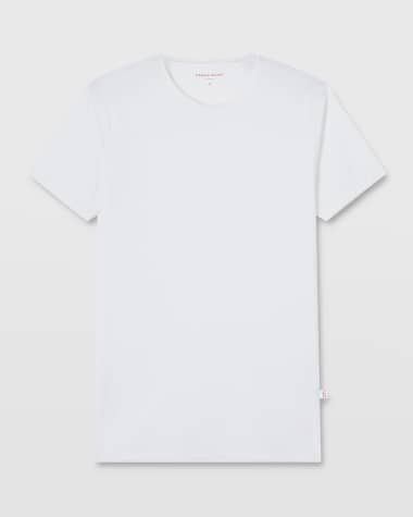 Derek Rose Men's Pima Stretch Crew T-Shirt